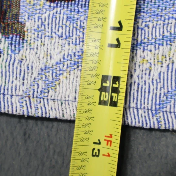 Holiday Winter Village Christmas Scene Tapestry Table Runner Winter Decor 12"x64 - Picture 5 of 5